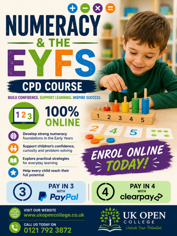 Numeracy & the EYFS CPD