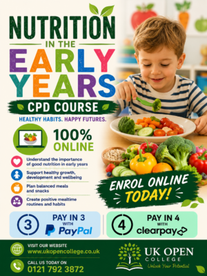 Nutrition in the early years cpd