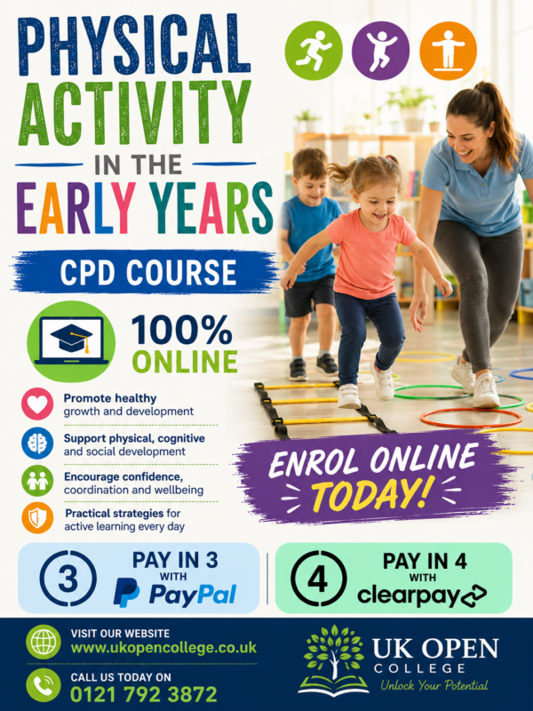 Physical Activity in Early Years CPD