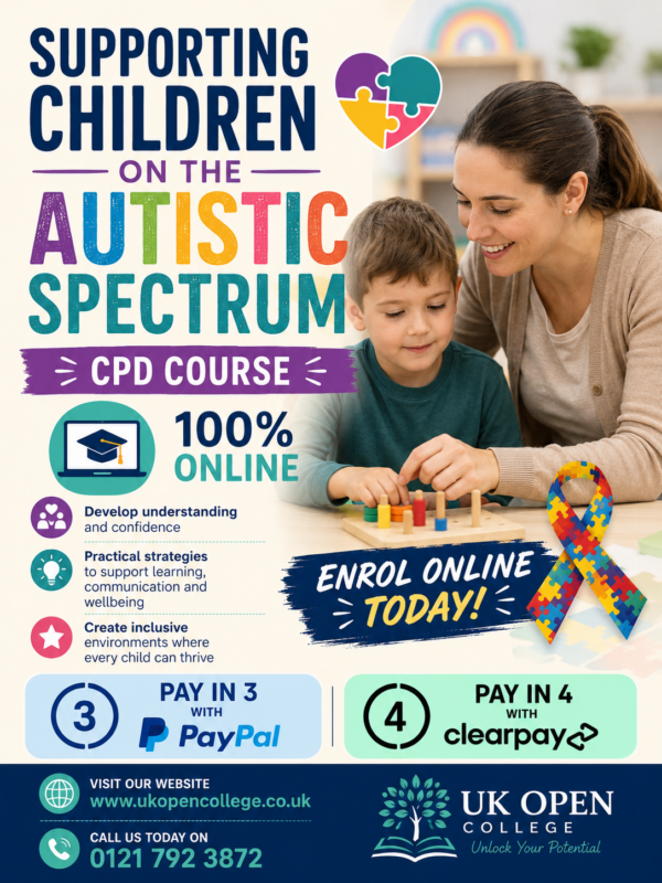Supporting Children on the Autistic Spectrum CPD