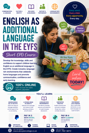 English as an additional languae in the eyfs