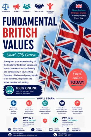 Fundamental Vritish Values CPD course