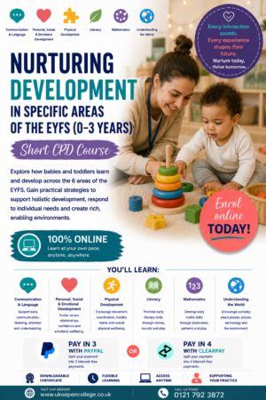 Nurturing Development in Specific Areas of the EYFS (0-3 Years)