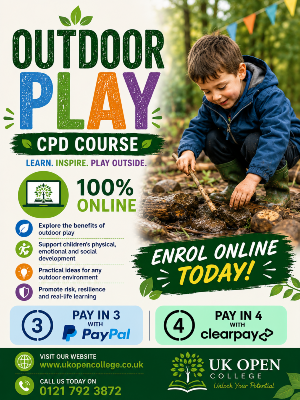 Outdoor Play CPD course