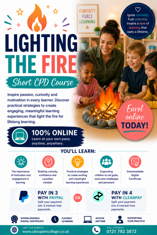 Lighting the Fire CPD course