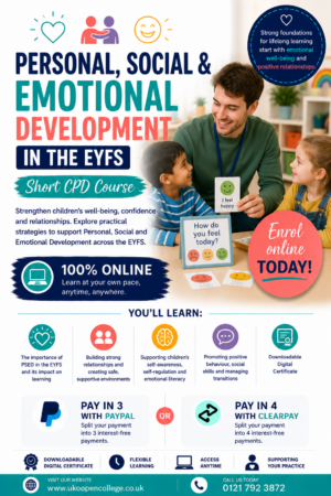 PSED Early Years CPD Course