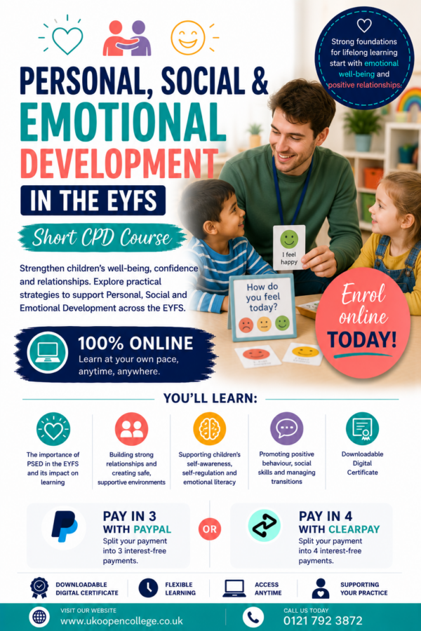 PSED Early Years CPD Course