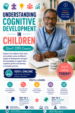Understanding Cognitive Development in Children CPD Course