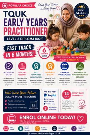 Early Years practitioner Fast Track