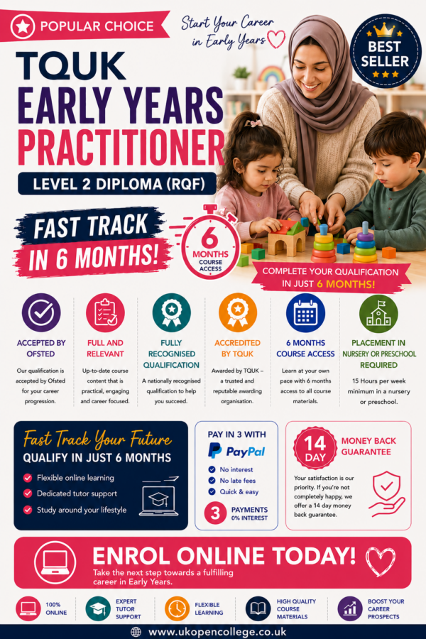 Early Years practitioner Fast Track