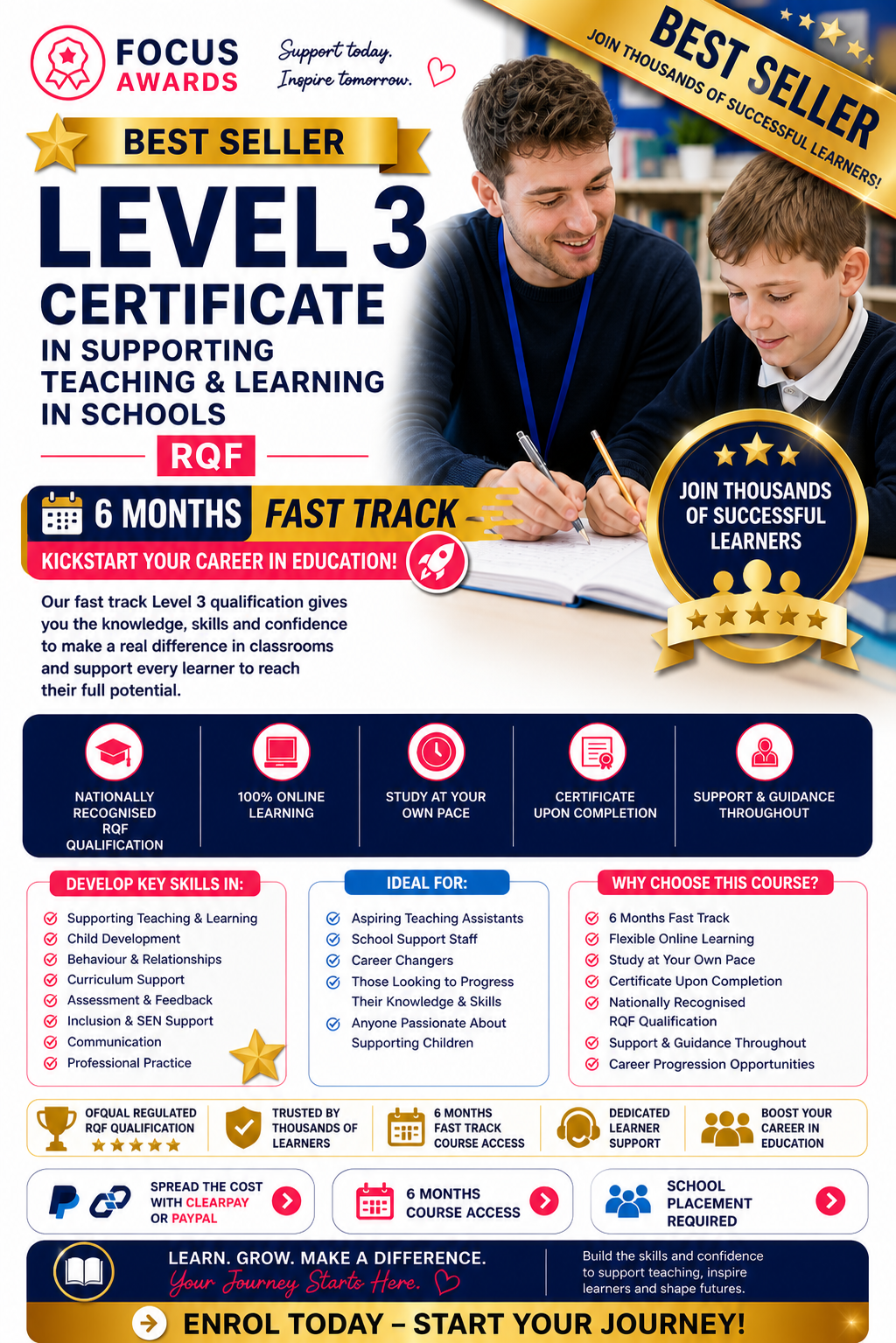 Fast Track Level 3 TA course
